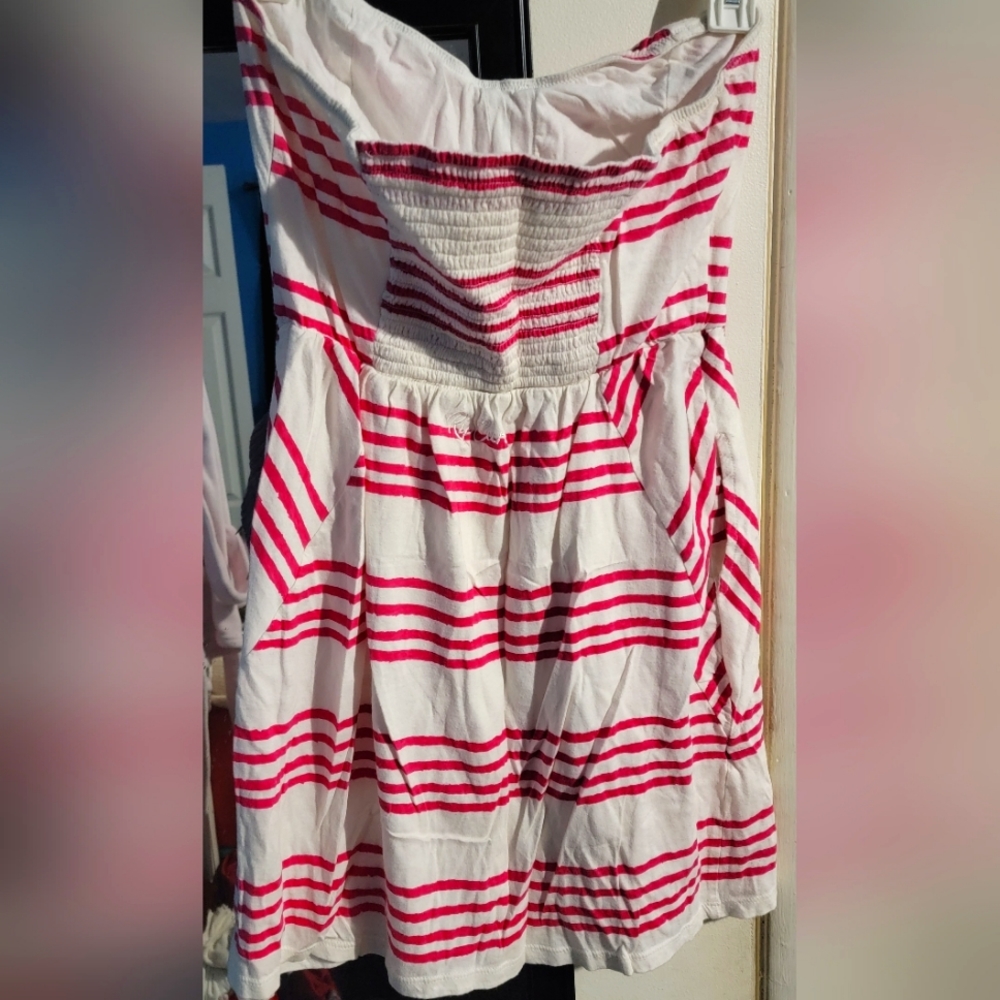 Rip Curl Strapless Sundress W/Pockets Size L. No … - image 2